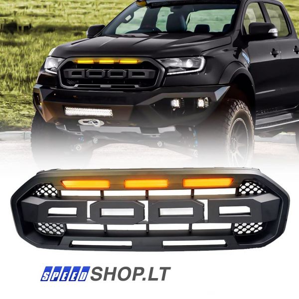 FORD RANGER T8 LED grotelės